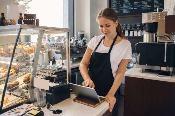 Kassasysteem POS tablet bakkerij