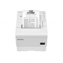 Epson TM-T88VII, Fixed Interface, USB (type B), USB Host (2x), Ethernet, ePOS, incl. voeding, kleur wit