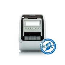 Brother QL-820NWBVMXX1 labelprinter Direct thermisch Kleur 300 x 600 DPI 176 mm/sec Bedraad en draadloos Ethernet LAN DK Wifi Bluetooth