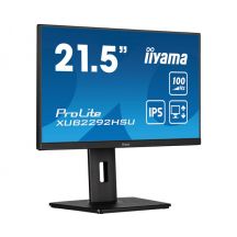 iiyama ProLite XUB2292HSU-B6 computer monitor 54,6 cm (21.5") 1920 x 1080 Pixels Full HD LED Zwart