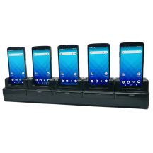 Unitech 5-slots oplaadstation, geschikt voor de EA660, incl. voeding, apart bestellen: netsnoer