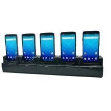 Unitech 5-slots Ethernet cradle, geschikt voor de EA660, incl. voeding, apart bestellen: netsnoer