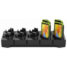 Zebra 10-Slots oplaadstation, laadt 10 devices, apart bestellen: voeding, DC kabel en netsnoer, geschikt voor de: WT5400, WT6400
