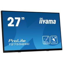 iiyama ProLite T2755QSC-B1 computer monitor 68,6 cm (27") 2560 x 1440 Pixels Quad HD LCD Touchscreen Zwart