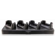 Datalogic 4-Slots oplaad/communicatie station (Ethernet), apart bestellen: voeding en netsnoer, geschikt voor de Memor 12/17 (i.c.m. beschermcase, voor plaatsen zonder beschermcase adapter apart bestellen)