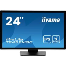 iiyama ProLite T2452MSC-B1AG computer monitor 60,5 cm (23.8") 1920 x 1080 Pixels Full HD LED Touchscreen Zwart