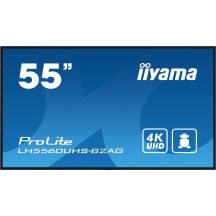 iiyama LH5560UHS-B2AG beeldkrant Digitaal A-kaart 138,7 cm (54.6") LED Wifi 500 cd/m² 4K Ultra HD Zwart Type processor Android 11 24/7
