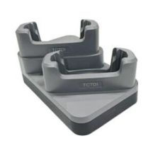 Zebra 2-slots oplaadstation, geschikt voor de TC701, apart bestellen: USB kabel en EU adapter