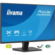 iiyama ProLite X2493HSU-B1 computer monitor 60,5 cm (23.8") 1920 x 1080 Pixels Full HD LED Zwart