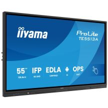 iiyama TE5513A-B2AG beeldkrant Interactief flatscreen 138,7 cm (54.6") Wifi 500 cd/m² 4K Ultra HD Zwart Touchscreen Type processor Android 24/7