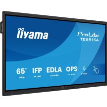 iiyama TE6515A-B2AG beeldkrant Interactief flatscreen 163,8 cm (64.5") Wifi 550 cd/m² 4K Ultra HD Zwart Touchscreen Type processor Android 24/7