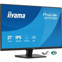 iiyama ProLite X2791QS-B1 computer monitor 68,6 cm (27") 2560 x 1440 Pixels Quad HD LED Zwart