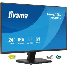 iiyama ProLite X2491H-B1 computer monitor 60,5 cm (23.8") 1920 x 1080 Pixels Full HD LCD Zwart