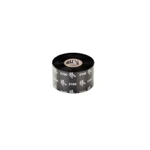 Zebra lint 60 mm x 450 m, Wax 2100, Kern 25 mm, Zwart -> 12 rollen