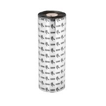 Zebra lint 156 mm x 450 m, Wax/Resin 3200, Kern 25 mm, Zwart -> 6 rollen