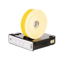 Zebra Z-Band Fun, Geel, 25x254 mm, 350 bandjes per cartridge -> Per 6 cartridges