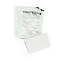 Zebra Cleaning cards. geschikt voor de P2xx/3xx/4xx/520 printers, 100 stuks