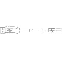 Zebra 105850-028 USB-kabel USB 2.0 1,8 m USB A USB B