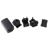 Honeywell USB voeding, 5 V, 2 A, incl. plugs (US, UK, EU, AU), apart bestellen: USB kabel, geschikt voor de EDA50, EDA51, EDA50hc, CN80