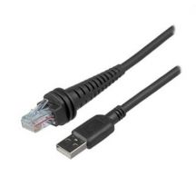 Honeywell USB kabel, 12V locking, 4 meter, Geen voeding, Zwart, Geschikt voor Stratos 242x