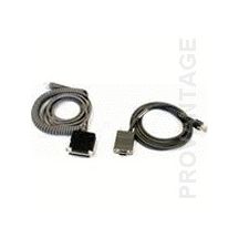 Datalogic RS-232 kabel (9P, female), 1.8 meter, gekruld, voedingsconnector, apart bestellen: voeding en netsnoer