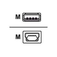 Zebra connection cable, USB