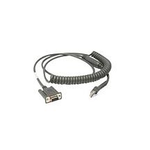 Zebra RS-232 kabel, 2.8 m, Gekruld, Power on PIN 9, TxD on PIN 2, True Converter