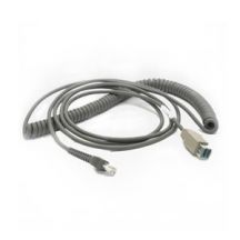 Zebra powered USB kabel, 4.6 m, Gekruld