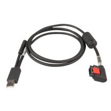 Zebra USB kabel, voor communicatie en opladen WT6000, WT6300, apart bestellen: voeding, DC kabel en netsnoer