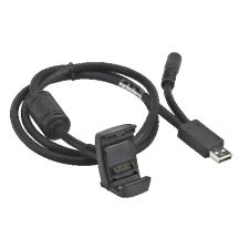 Zebra Snap-on, USB, voor de TC8000/TC8300, apart bestellen: voeding, DC kabel en netsnoer