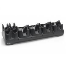 Zebra oplaadstation, 4-slots (4x device, 4x batterij), voor de TC8xxx (non DPM), apart bestellen: voeding, DC kabel en netsnoer