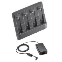 Zebra 4-slot batterij oplaadstation, Voor MT2070 batterijen