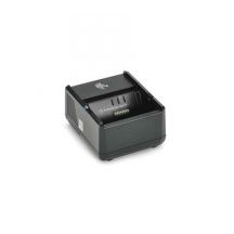Zebra Batterij oplaadstation, 1 slot, incl. EU netsnoer, voor de P4T, QLn, ZQ500, ZQ600