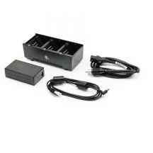 Zebra batterij laadstation, 3 slots, incl. voeding en netsnoer, geschikt voor ZQ610, ZQ620, ZQ630, QLn220, QLn320, QLn420, QLn220 HC, QLn320 HC, ZQ510, ZQ520