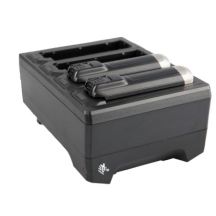 Zebra batterij laadstation, 4-slots, apart bestellen: voeding, DC kabel en netsnoer, Geschikt voor batterijen van de WT6000, WT6300, RS6000