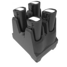 Zebra batterij oplaadstation, 4-slots, voor de TC8x, apart bestellen: voeding, DC kabel en netsnoer