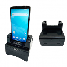Unitech 1-slots USB cradle, geschikt voor de EA660, apart nodig: USB kabel en EU adapter