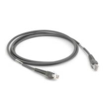 Zebra CBA-R23-S07ZBR seriële kabel Zwart 2,13 m