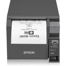 Epson TM-T70II, USB, RS232, donkergrijs UK