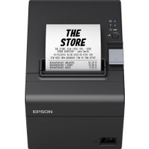 Epson TM-T20III, USB, RS232, 8 dots/mm (203 dpi), cutter, zwart, incl. USB kabel en EU voeding
