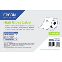 Epson labelrol 102 mm x 33 meter, Normaal papier, High gloss