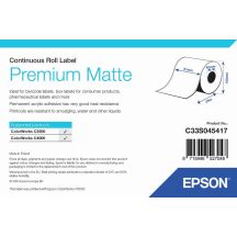 Epson labelrol 51mm x 35 meter, Normaal papier, Premium mat gecoat