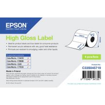 Epson labels 102x152mm, Normaal papier, Gecoat, Glanzend, 800 labels per rol