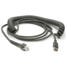 Zebra CBA-U29-C15ZBR USB-kabel USB 2.0 4,57 m USB A Zwart