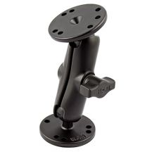 RAM Universal Double Ball Mount with Two Round Plates