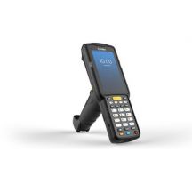 Zebra MC3300x, 2D, Standard range, SE4770, Bluetooth, Wi-Fi, NFC, 29 toetsen (numeriek), Gun, Android, Google Mobile Services
