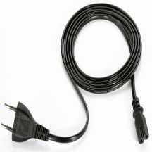 Zebra EU netsnoer, ungrounded, 2-wire (C7)