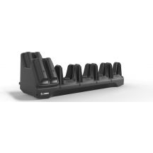 Zebra Charging station 4-slots (4x device en 4x batterij), geschikt voor de MC2200, MC2700, apart bestellen: voeding, DC kabel en netsnoer