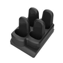 Zebra 4-Slots Device Cradle Adapter Cup, Inductive charging, zwart, kan gemonteerd worden in het laadstation van de CS6080