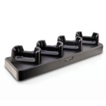 Datalogic 4-Slots oplaadstation, apart bestellen: voeding en netsnoer, geschikt voor de Memor 12/17 (i.c.m. beschermcase, voor plaatsen zonder beschermcase adapter apart bestellen)